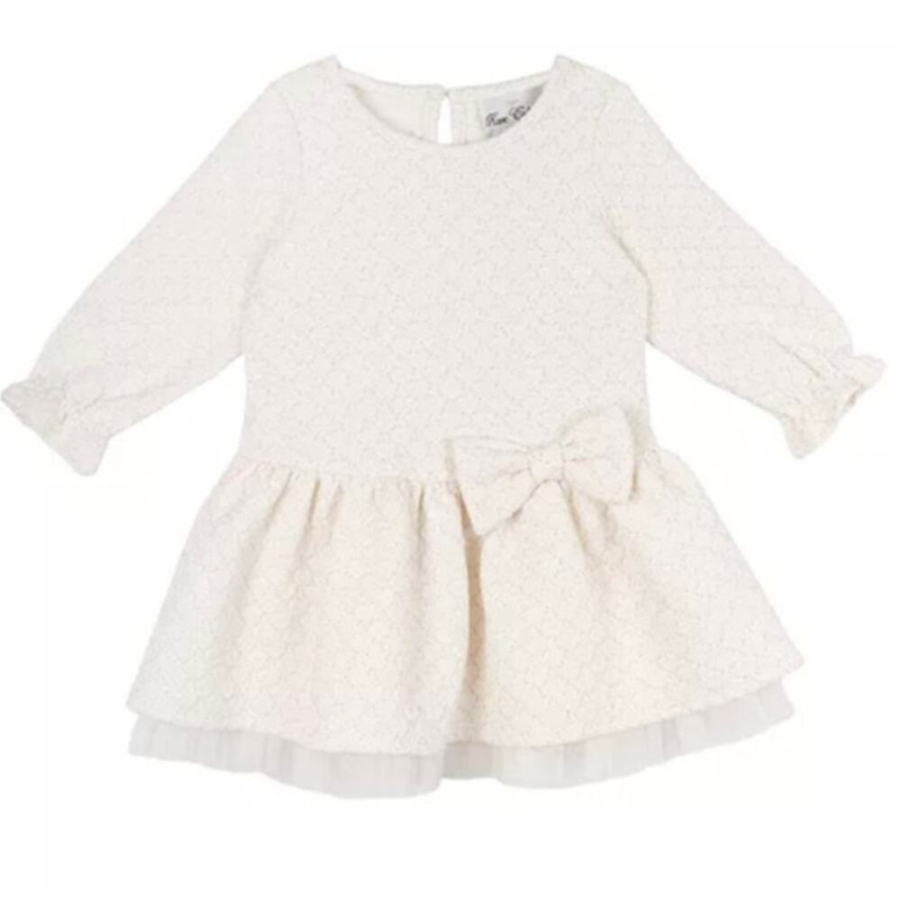 Rare Editions Baby Girl Knit Dress 18m